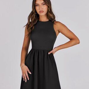 Black Racerback Dress